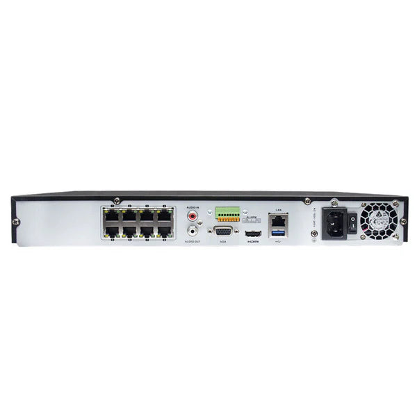 Hikvision 8MP 4K Live Guard ColorVu Smart Hybrid AcuSense IP PoE (DS-2CD2387G3-LIS2UY/SL Pro)Cctv Kit with 2-Way Audio