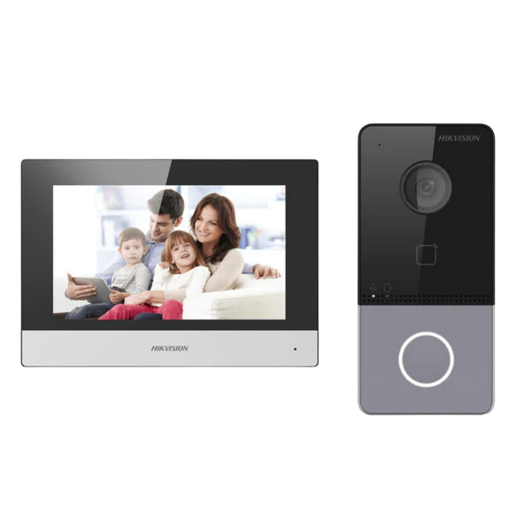 Hikvision Video Intercom Villa Door Station Kit with 7″ touch screen DS-KIS603-P